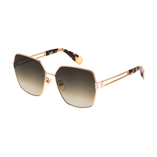 SUNGLASSES FURLA WOMEN SFU716-590300 (Lens/Bridge/Temple) 59/15/140 mm)