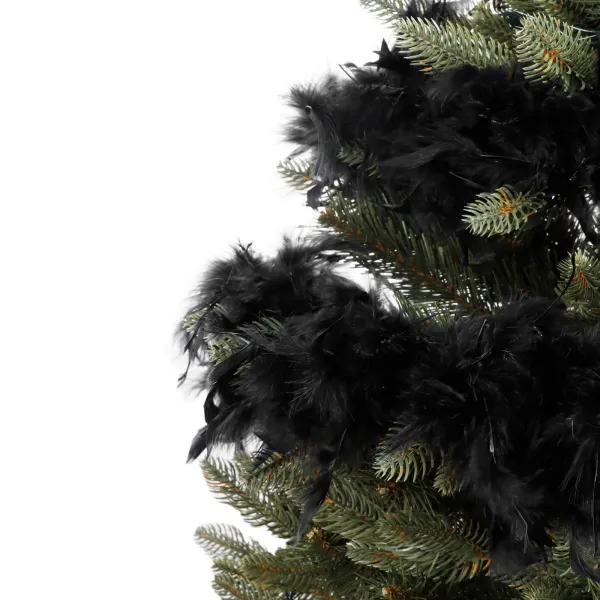 Feather garland for Christmas tree Springos CA1041, 180 cm