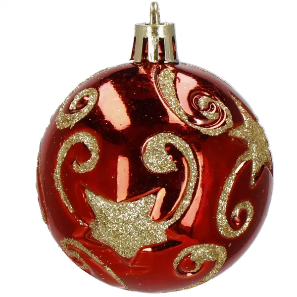 Christmas tree decoration set Springos CA1162, 6 cm, 30 pcs.