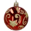 Christmas tree decoration set Springos CA1162, 6 cm, 30 pcs.