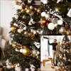 Christmas tree decoration set Springos CA1190 10 cm 6 pcs.