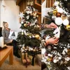 Christmas tree decoration set Springos CA1190 10 cm 6 pcs.