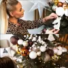 Christmas tree decoration set Springos CA1190 10 cm 6 pcs.