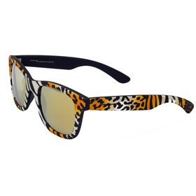 SUNGLASSES ITALIA INDEPENDENT UNISEX 0090-ZEB-001 (Lens/Bridge/Temple) 50/14/120 mm)