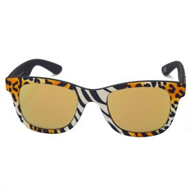 SUNGLASSES ITALIA INDEPENDENT UNISEX 0090-ZEB-001 (Lens/Bridge/Temple) 50/14/120 mm)