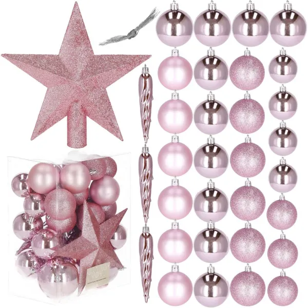 Christmas Tree Ornament Set Springos CA1146, 33 pcs
