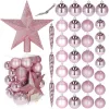 Christmas Tree Ornament Set Springos CA1146, 33 pcs