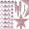 Christmas Tree Ornament Set Springos CA1146, 33 pcs