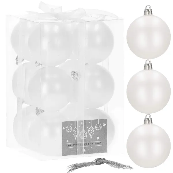 Christmas tree decoration Springos CA0846 6cm 12 pcs