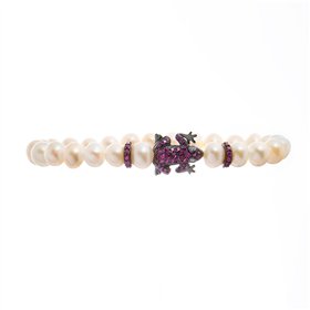 BRACELET LANCASTER WOMAN JLA-BRFROG5WH (16MM )