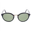 SUNGLASSES LGR UNISEX ABEBA-BLACK01 (Lens/Bridge/Temple) 49/22/145 mm)