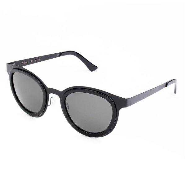 SUNGLASSES LGR UNISEX FELI-BLACK01 (Lens/Bridge/Temple) 47/24/145 mm)