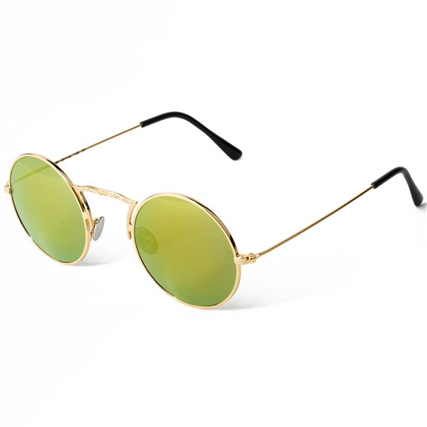 SUNGLASSES LGR WOMAN MONAST-GOLD03 (Lens/Bridge/Temple) 47/24/145 mm)