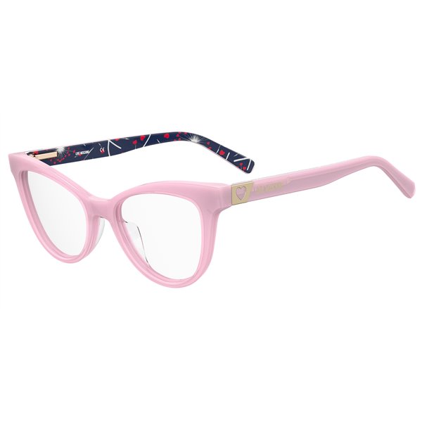 GLASSES LOVE MOSCHINO WOMEN MOL576-35J (Lens/Bridge/Temple) 51/18/140 mm)