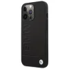 BMW Leather Hot Stamp MagSafe - Case for iPhone 14 Pro Max (Black)