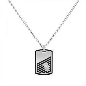 NECKLACE POLICE MAN PJ26464PSS01 (500MM )