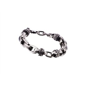 BRACELET POLICE MAN PJ22257BSS-01 (18CM )