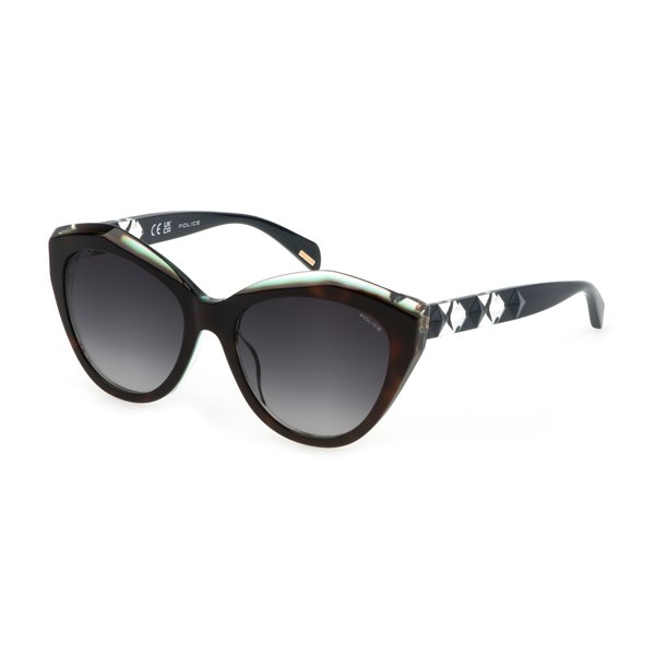 SUNGLASSES POLICE WOMEN SPLL35-5507NV (Lens/Bridge/Temple) 55/14/140 mm)