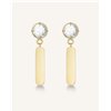 EARRINGS ROSEFIELD WOMEN JLPEG-J183 (2CM )