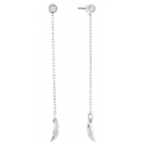 EARRINGS SECRECY WOMEN E8245CDAWA900 (5CM )