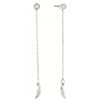 EARRINGS SECRECY WOMEN E8245CDAWA900 (5CM )