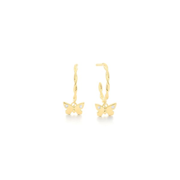 EARRINGS SECRECY WOMEN E8636CDAW7900 (2CM )