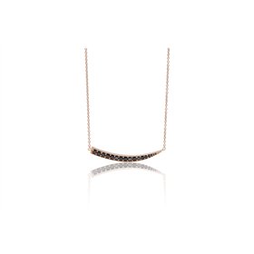 CHOKER SIF JAKOBS WOMAN C1012-BK-RG (45CM )