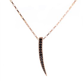 NECKLACE SIF JAKOBS WOMAN P1012-BK-RG (25CM )