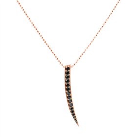 NECKLACE SIF JAKOBS WOMAN P1012-BK-RGCD (27CM )