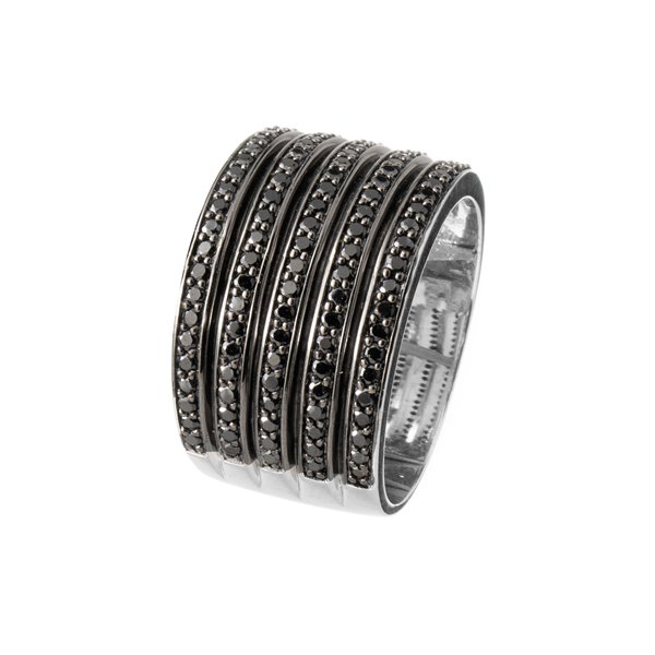RING SIF JAKOBS WOMAN R10615-BK-58 (58 )