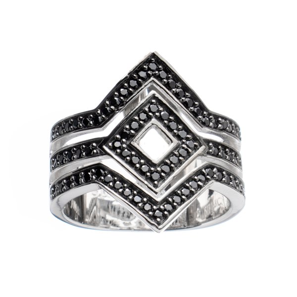 RING SIF JAKOBS WOMAN R11059-BK-54 (54 )