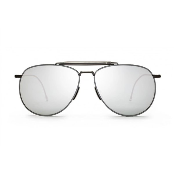 SUNGLASSES THOM BROWNE UNISEX TB015LTDBLKGR (Lens/Bridge/Temple) 62/15/144 mm)