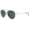 SUNGLASSES THOM BROWNE UNISEX TB109ATGLDBLK (Lens/Bridge/Temple) 53/20/141 mm)
