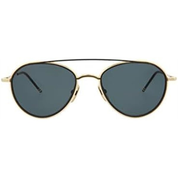 SUNGLASSES THOM BROWNE UNISEX TB109ATGLDBLK (Lens/Bridge/Temple) 53/20/141 mm)