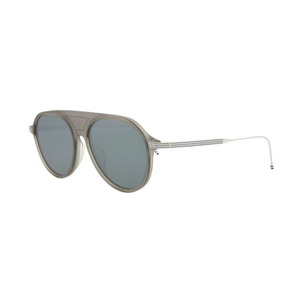 SUNGLASSES THOM BROWNE UNISEX TB809BGRYSLV5 (Lens/Bridge/Temple) 55/18/145 mm)