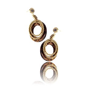 EARRINGS TIME FORCE WOMAN TS5123PLE (3CM )