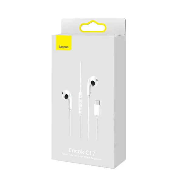 Baseus Encok C17 Earphones (white)