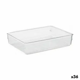Multi-Purpose Organiser Transparent Plastic 24 x 5,5 x 15,8 cm Multi-use (36 Units)