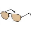 SUNGLASSES WEB EYEWEAR MAN WE0199-02G (Lens/Bridge/Temple) 55/15/145 mm)