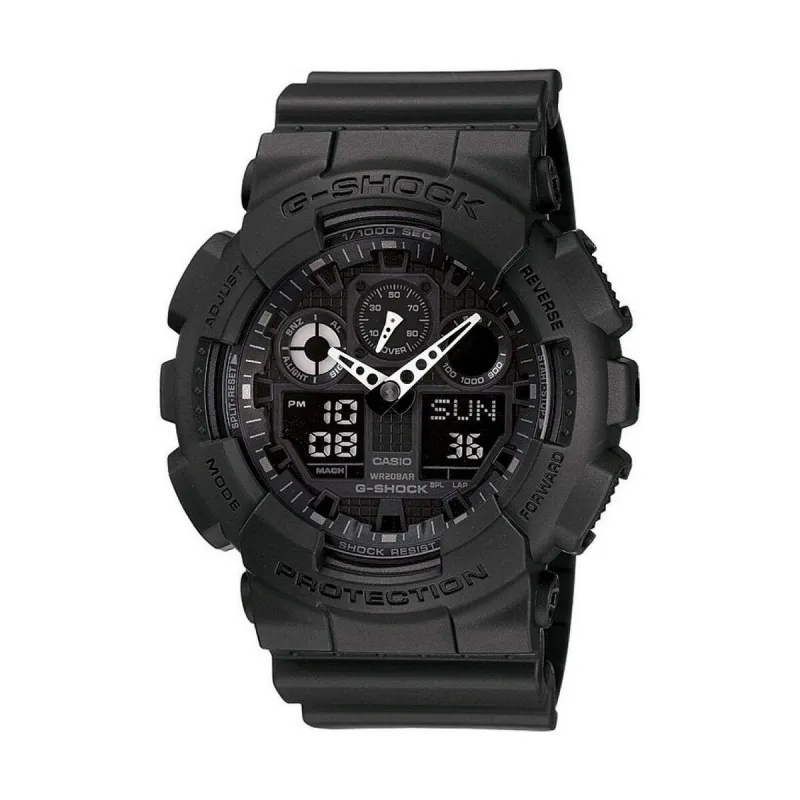 Vīriešu Pulkstenis Casio Melns
