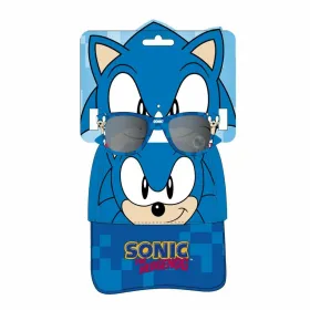 Mütsi ja päikeseprillide komplekt Sonic 2 Tükid, osad (53 cm)