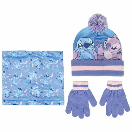 Kepurė, šalikas ir pirštinės Stitch 2-8 metų