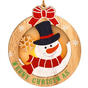 Christmas Tree Decoration Springos CA1283, 9.5 x 10.5 cm