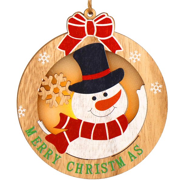 Christmas Tree Decoration Springos CA1283, 9.5 x 10.5 cm