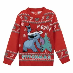 Uniseksinis megztinis Stitch Raudona 10 metų