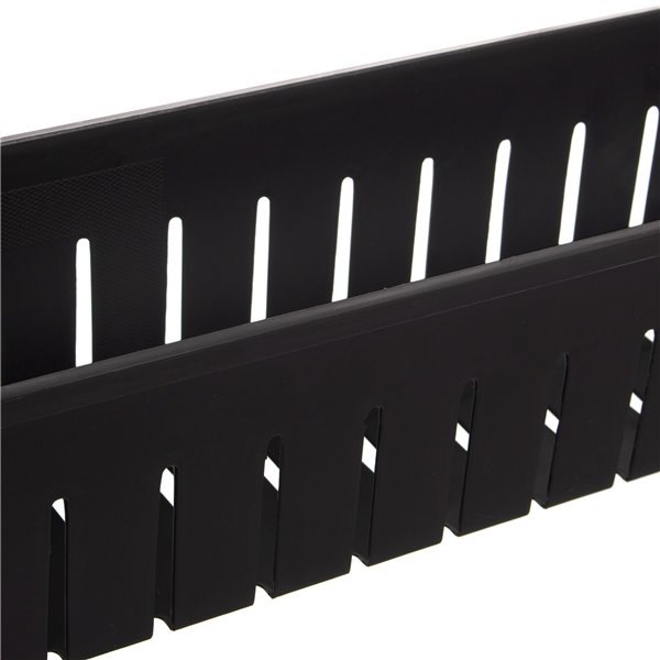 Vežimėlis su lentynomis Springos HA1016, 3 lentynos, juodas