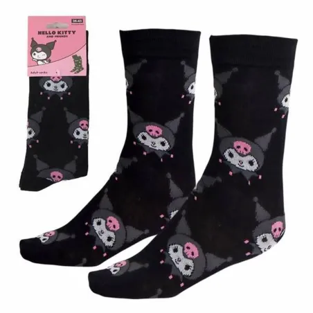 Носки Hello Kitty Kuromi  black 36-43