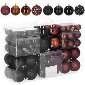 Ziemassvētku eglīšu rotājumu komplekts Springos CA1165, 100 gab