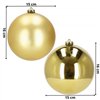 Kalėdinių eglutės žaisliukų rinkinys Springos CA1176, 2 vnt., 15 cm