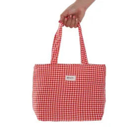 Naisten Käsilaukku Versa Vichy Punainen 9 x 22 x 23 cm